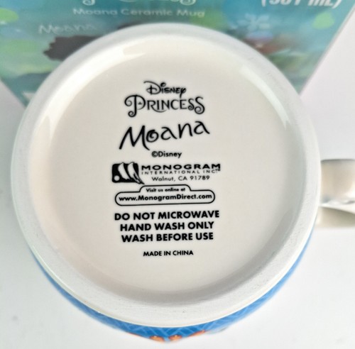 2022 Disney Princess Stories Series 19oz MOANA 3D Coffee Mug/Cup New - Picture 4 of 8