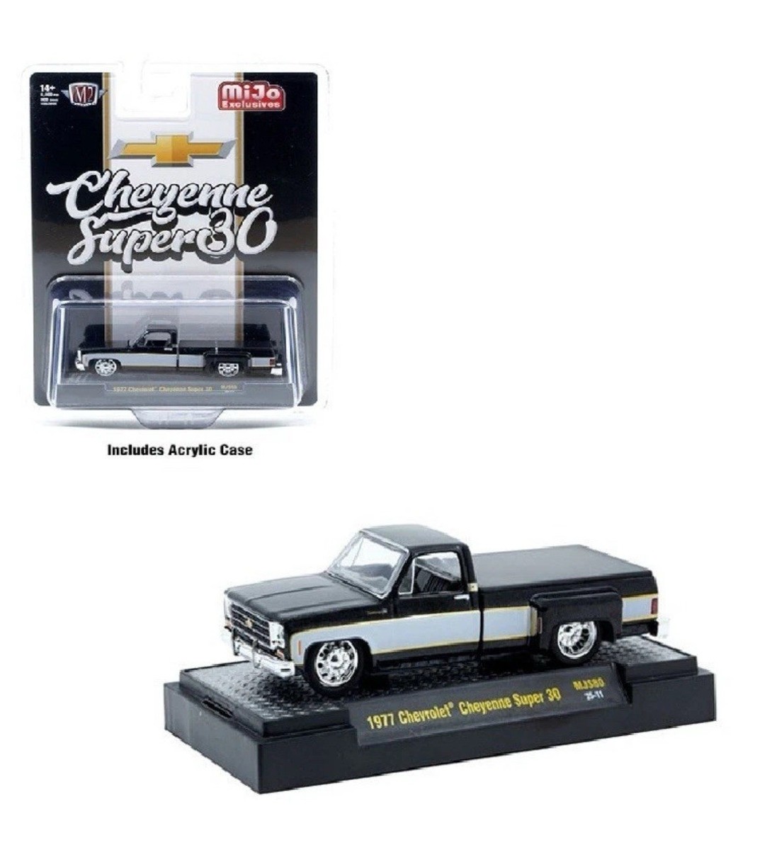 M2マシーンズ cheyenne super30 1973 Chevrolet Cheyenne Super 30 Bedless Truck #72 Dark