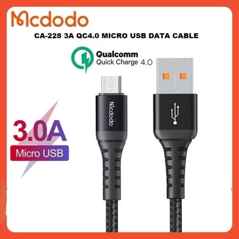 MCDODO DATA CABLE IPHONE,TYPE-C & MICROUSB - Image 4 of 4