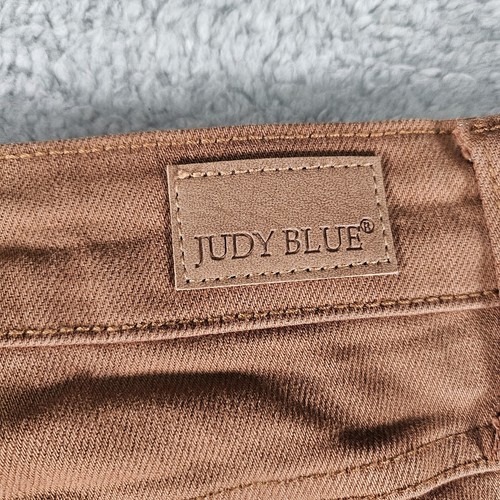 Judy Blue Jeans Slim Fit Damen 20W braun Canvas Cargo Workwear (LESEN) - Bild 9 von 16