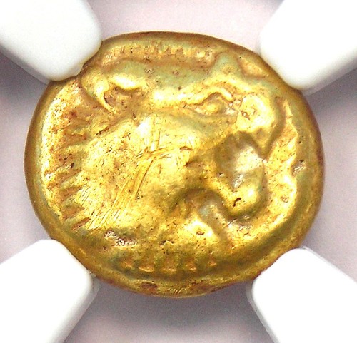 Lydia Walwet Electrum EL Third Stater Trite Lion Greek 610 BC - Certified NGC VF