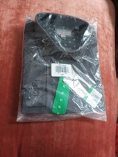 Ted Baker Men's Long Sleeve Button-Up Shirt, Black,Gray ,Size XL