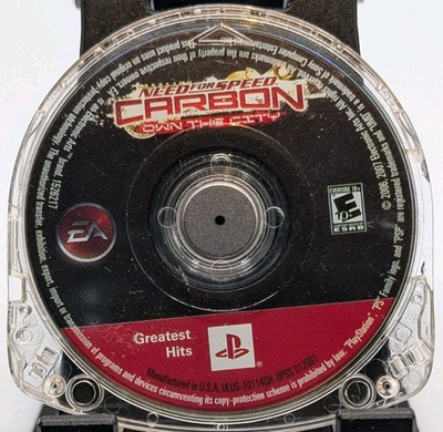 #ad Need for Speed: Carbon Own the City Sony PSP 2006 Greatest Hits Edition $4.99