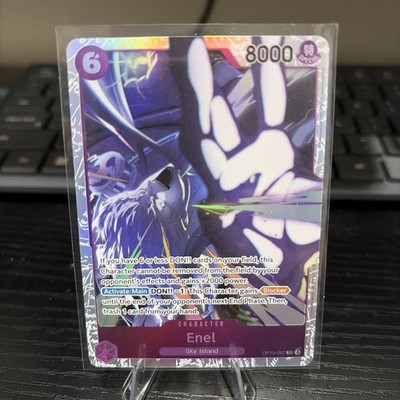 One Piece CCG Enel Sky Island Special Character Card OP15-060 8000 Power Blocker