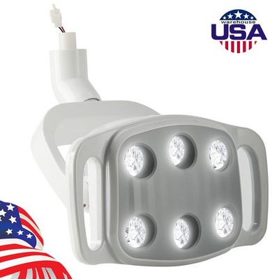 Dental LED Lamp 6 LED Light For Dental Unit Chair Adjustable Brightness 8 Level