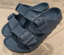 Kids Birkenstock Arizona EVA Sandals in Dusty Blue Size 26 US 8-8.5