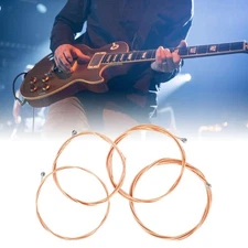 4x Bass Strings Replacement Guitar Replacing Acoustic Bass Strings