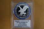 2023-W AMERICAN SILVER EAGLE PCGS PR70 Emily Damstra Engraver Advanced Releases