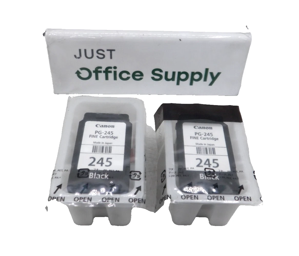 キヤノン 純正 インク PG-245 ブラック 5個 PIXMA Canon PG-245 Twin Pack - Genuine Pigment Black Ink Cartridges with