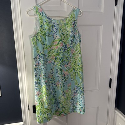 Lilly Pulitzer Cathay Shift Dress Size 8