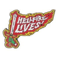 Fremde Dinge Brosche Abzeichen Hellfire Lives Limited Edition Fanattik