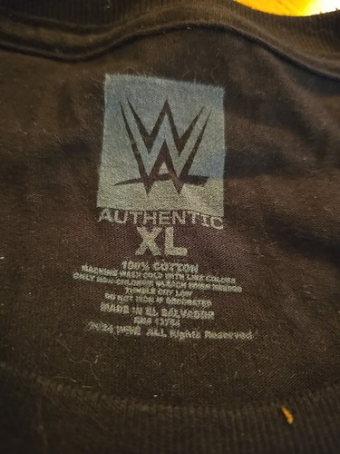CM Punk WWE Authentic Black XL Official Seal T Shirt-New - Picture 6 of 7