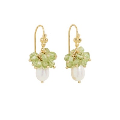 CHAN LUU Firework Earrings Peridot