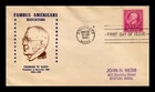 Dr Jim Stamps Scott 871 Charles W Elliott First Day Issue Cachet Cover
