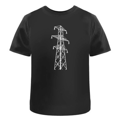 Unisex T-Shirt ''Electric Pylon'' - 100% Baumwolle (S-XXL) (TA046515)