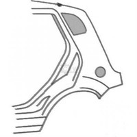 Diederichs Seitenwand Links Seitenblech FüR Ford Fiesta V Jh_ Jd_ 1404037