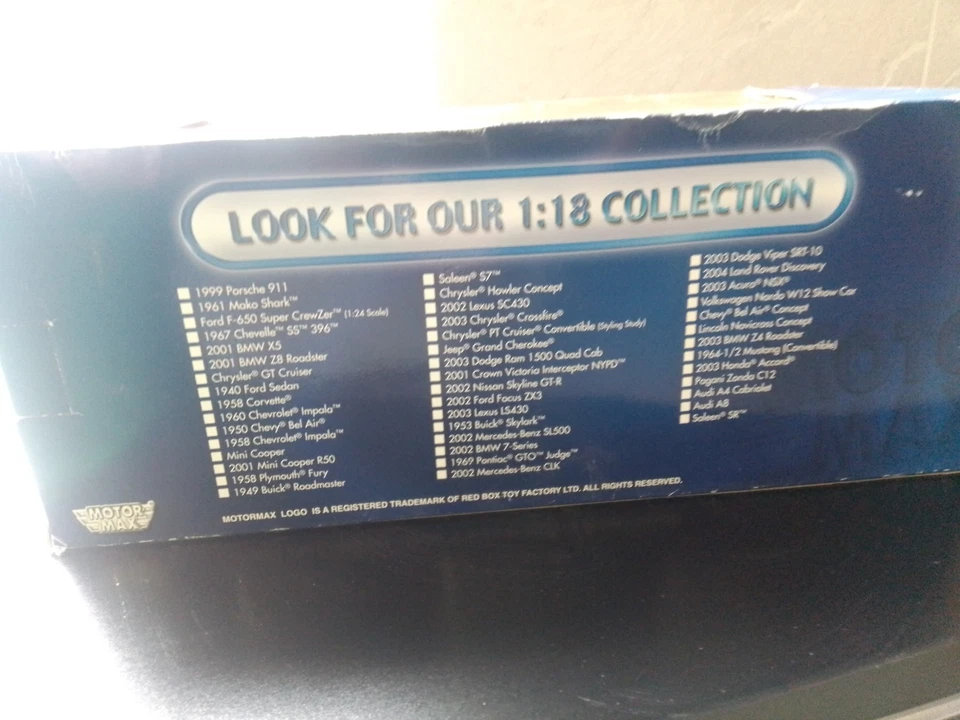 FORD FOCUS 1:18 MOTORMAX - Immagine 3 di 4