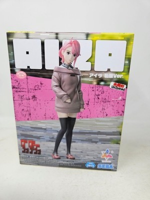 SEGA Luminasta Dandadan Aira Uniform Ver Anime Prize Figure New Boxed Pink Hair