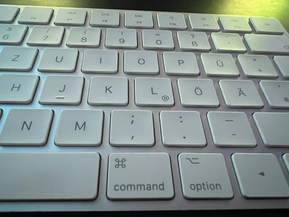 apple a1644 MLA22D/A + a1657 Magic 2 QWERTZ DEUTSCH gepflegt gereinigt SET ⌨🖱️ - Bild 3 von 4