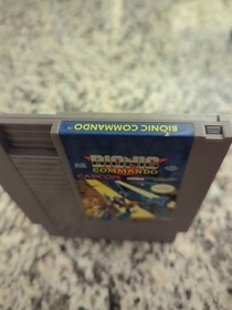 Bionic Commando (NES) - 100% Authentic - Tested & Working - w/ Black Sleeve