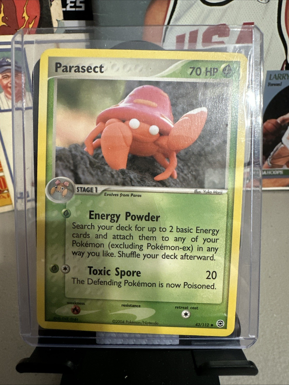Parasect Uncommon FireRed & LeafGreen 43/112 Reverse Holo 