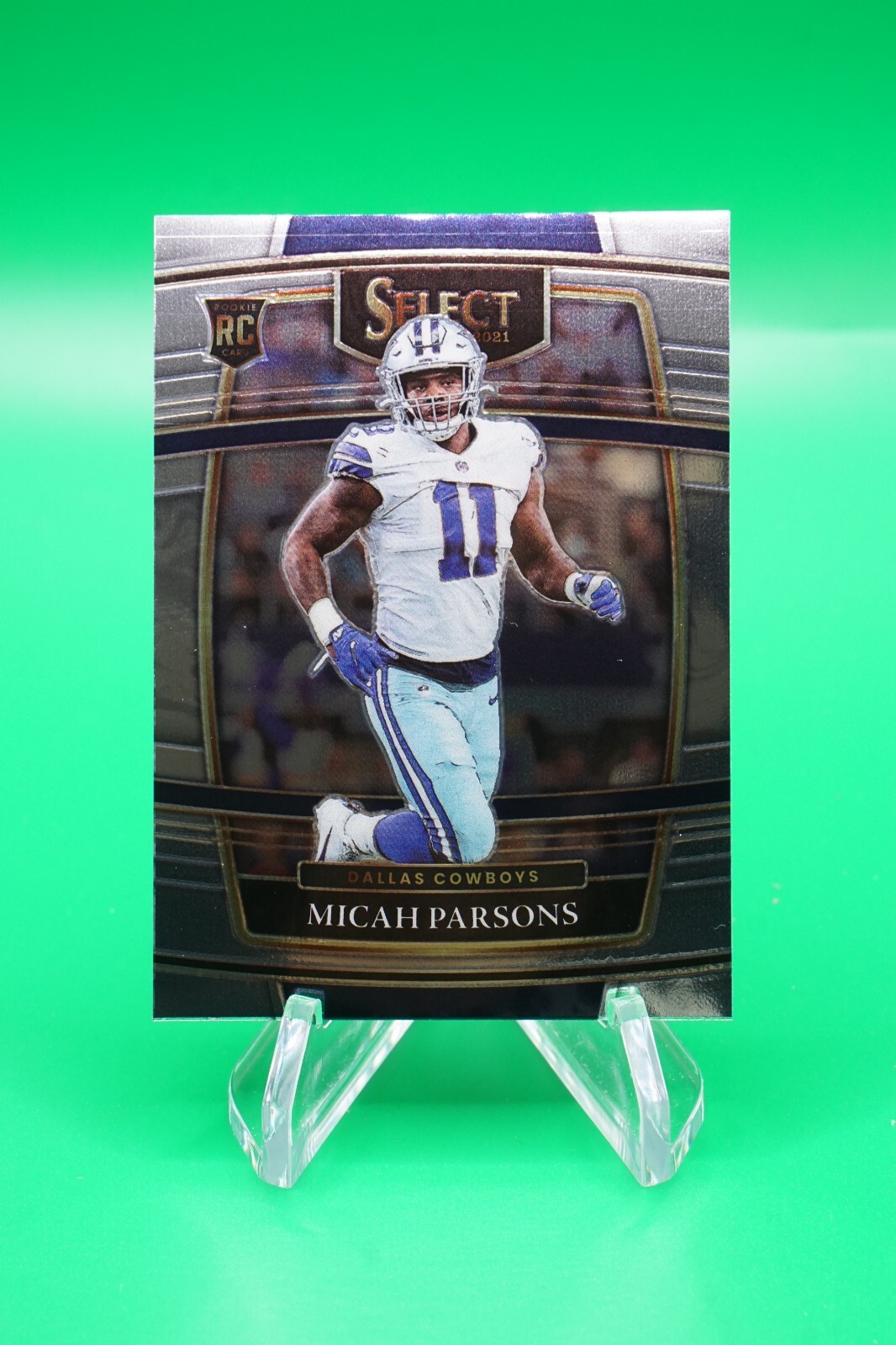 (2 Cards) 2021 Select Base Concourse #85 Micah Parsons Dallas Cowboys GS1