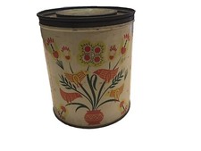 Vintage Proctor&Gamble 1960&rsquo;s Rooster/Birds Kitchen Canister