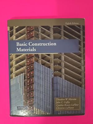 Basic Construction Materials Eight Edition 2011 Hardcover Pearson