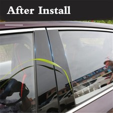 6 Pcs Car Door Trim Cover Kit Piano Black Pillar Posts For Acura Mdx 2007 - 2013 6 Pcs Car Door Trim Cover Kit Piano Black Pillar Posts For Acura Mdx 2007 - 2013