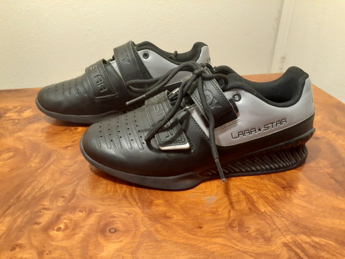 Lara Star Energy Men's Squat Shoes. Size 8.5. Black/Silver. | eBay