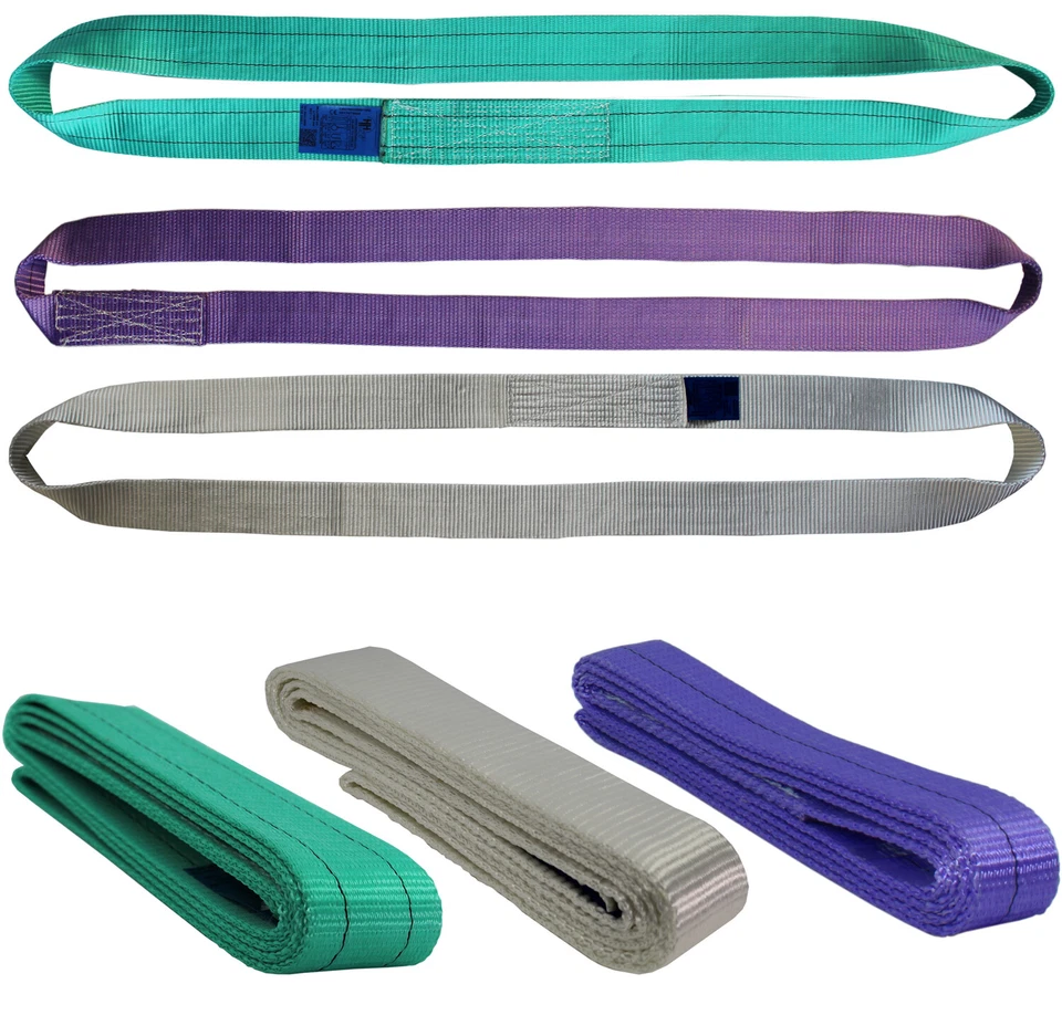 HEDEF HALAT Einweg Bandschlingen Endlosschlinge Hebebänder Rundschlinge Hebebänder