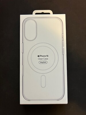 Apple iPhone 16 Case with MagSafe - Clear A3243 MA6A4FE/A Genuine