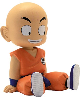 Dragon Ball Krilin Crillin Mini PVC Save Bank Lifeguard PLASTOY