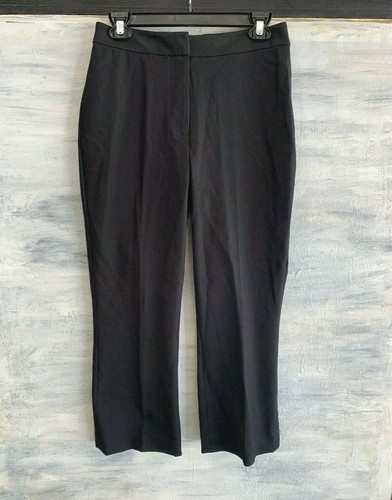 NEW! KATE SPADE New York NJMU7430 Crop Flare Leg Pants, Size 2 - Black - $228 - Picture 4 of 11