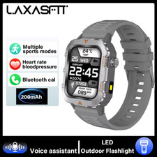2024 New LED Men'S Smartwatch Bluetooth Talking Smartwatch Multi Sport Mode Heal