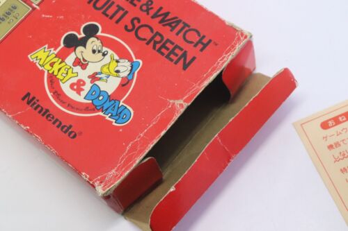 Nintendo Game & Watch MS Mickey & Donald DM-53 Made in Japan Top Zustand - Bild 23 von 24