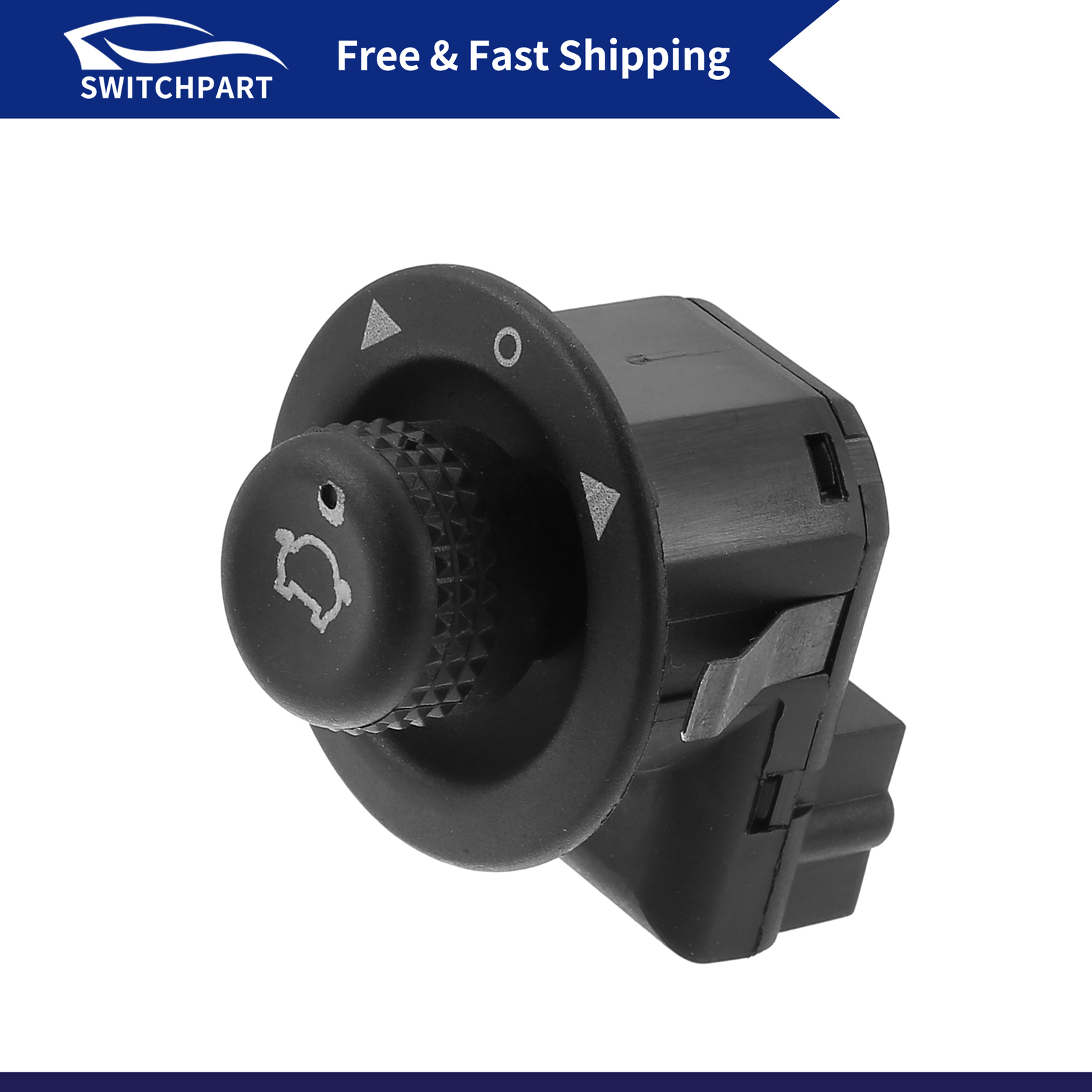 Car Mirror Control Switch 93BG-17B676-BA Fits for Ford Fiesta 1978-1980 -1pcs