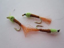 1 DZ D17-1 HALFBACK EMERGER'S (SIZES AVAILABLE), DRY FLIES **GREAT***