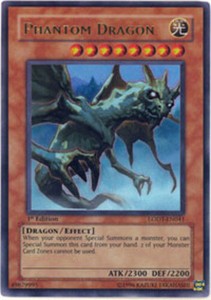 Phantom Dragon - LODT-EN041 - Ultra Rare - Unlimited Edition x3 - Lightly Played