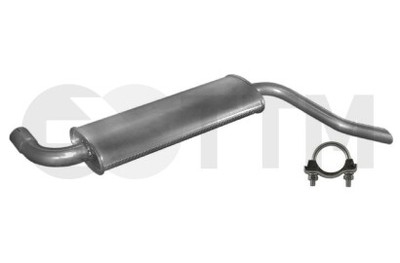 Silencieux Arrière Complet Pour Volvo S60 2001 (moteurs 2.0 à 2.5) - Marque BFC - Neuf