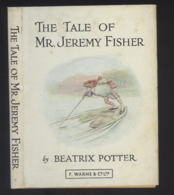 THE TALE OF MR JEREMY FISHER by BEATRIX POTTER . 1953 EDITION VG COND