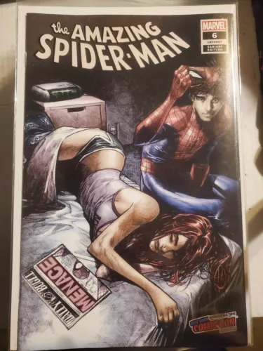 AMAZING SPIDER-MAN #6 HUMBERTO RAMOS EXCLUSIVE SPIDERMAN NM
