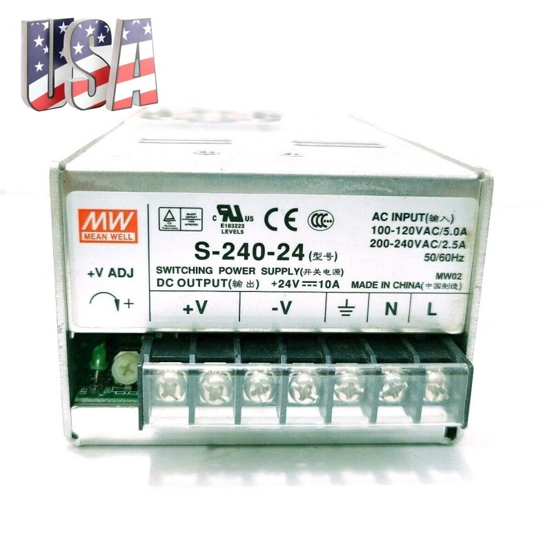 1PC Brand New MEAN WELL S-240-24 Switching Power Supply