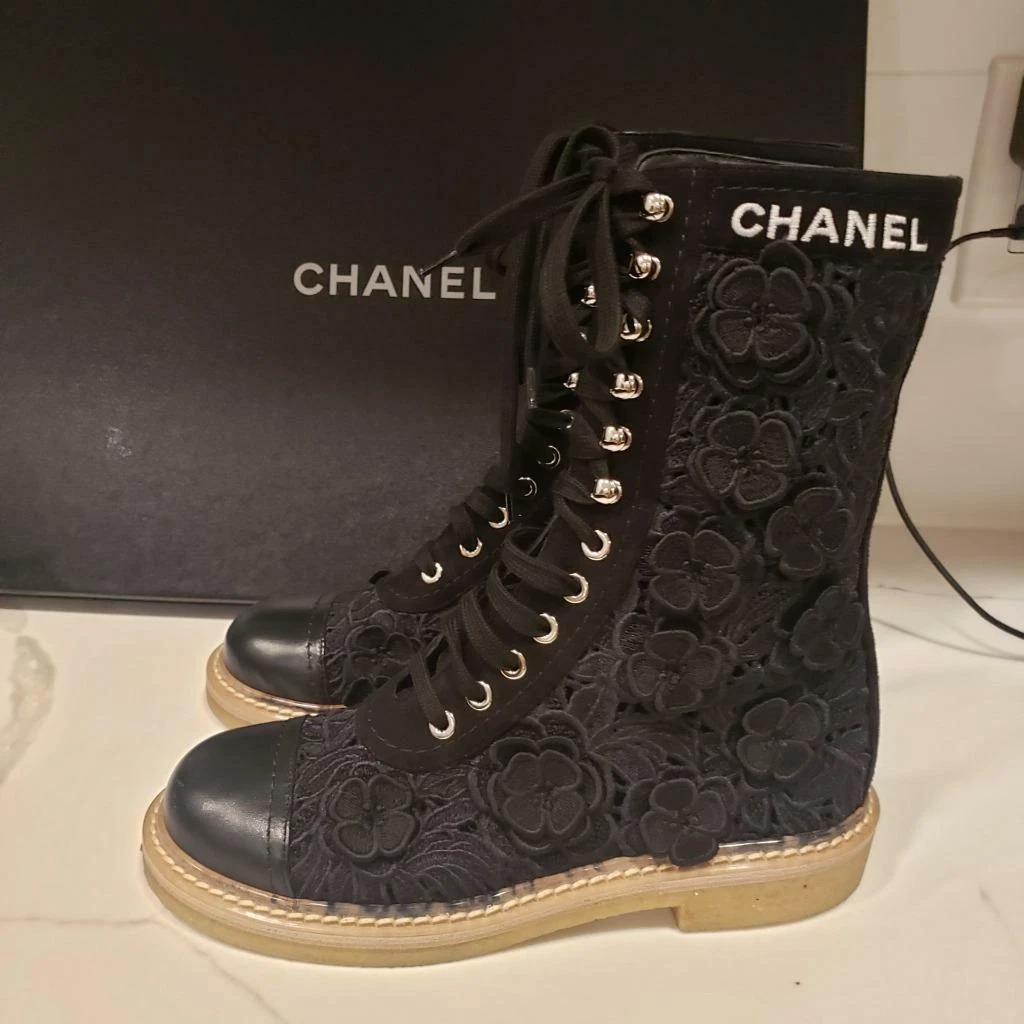 Chanel botas hot sale