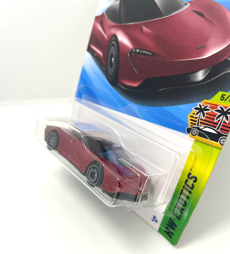 Hot Wheels 2025 Case-K MCLAREN SPEEDTAIL LONG CARD with FREE Protector - Picture 7 of 8