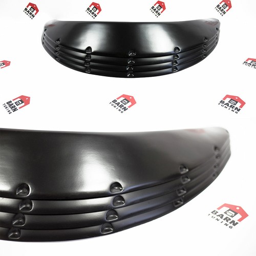 JDM Guardabarros Llamaradas Universal 3" Ancho 4 PSC Arco de Rueda SET - Imagen 2 de 8