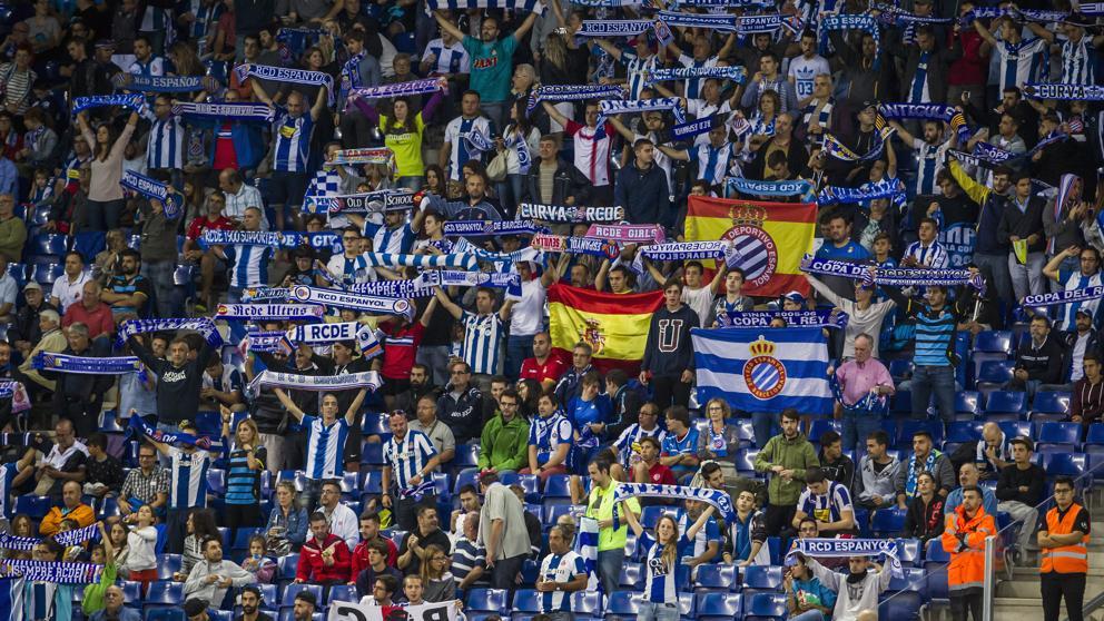 ESpanyol bandera oficial grande | RCD Espanyol de Barcelona Bandera