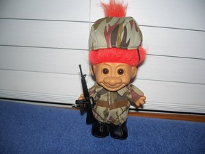 army troll doll