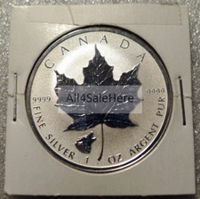 2016 Canada 1 oz Silver Maple Leaf Privy Mark Coin Wild Animal Series #1 Wolf