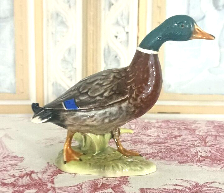 Plaque Murale Vintage Canard Colvert - Aluminium - Stylemaster